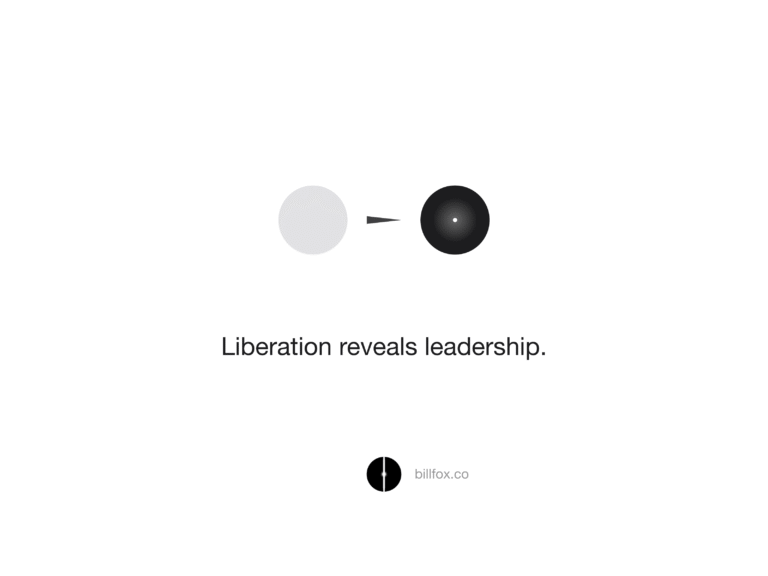 Liberation reveals leadership