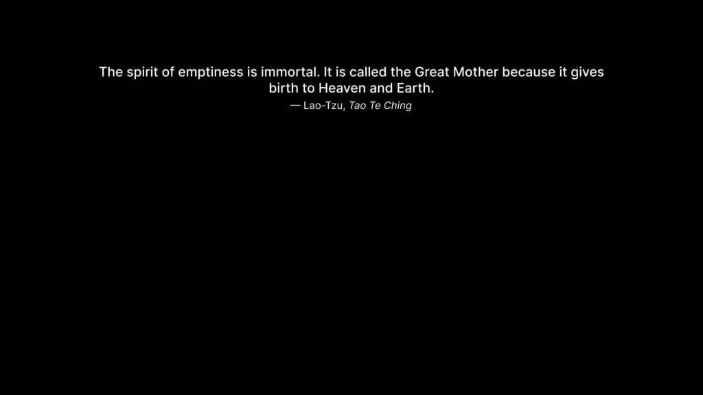 Emptiness is immortal