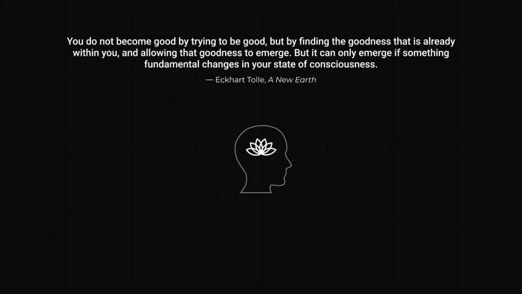 Find goodness within