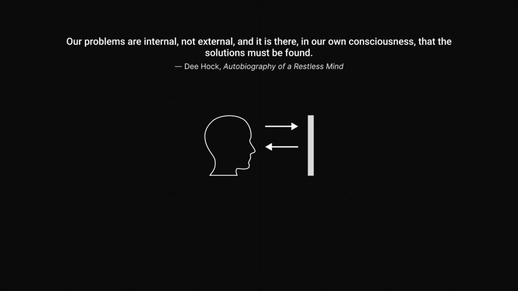 Problems are internal