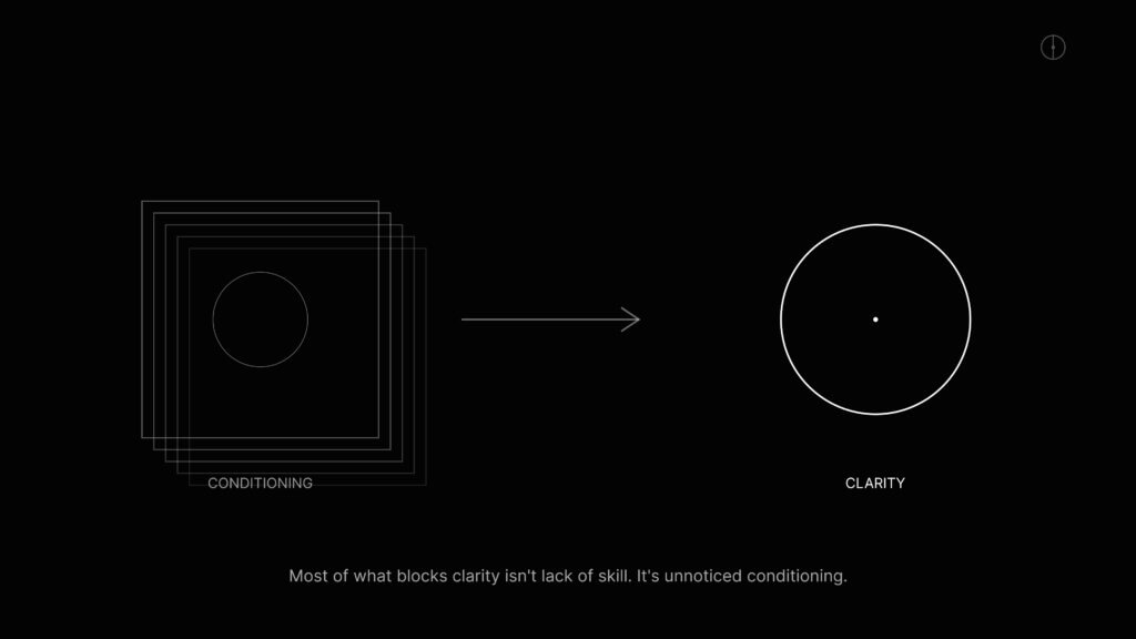 Conditioning blocks clarity